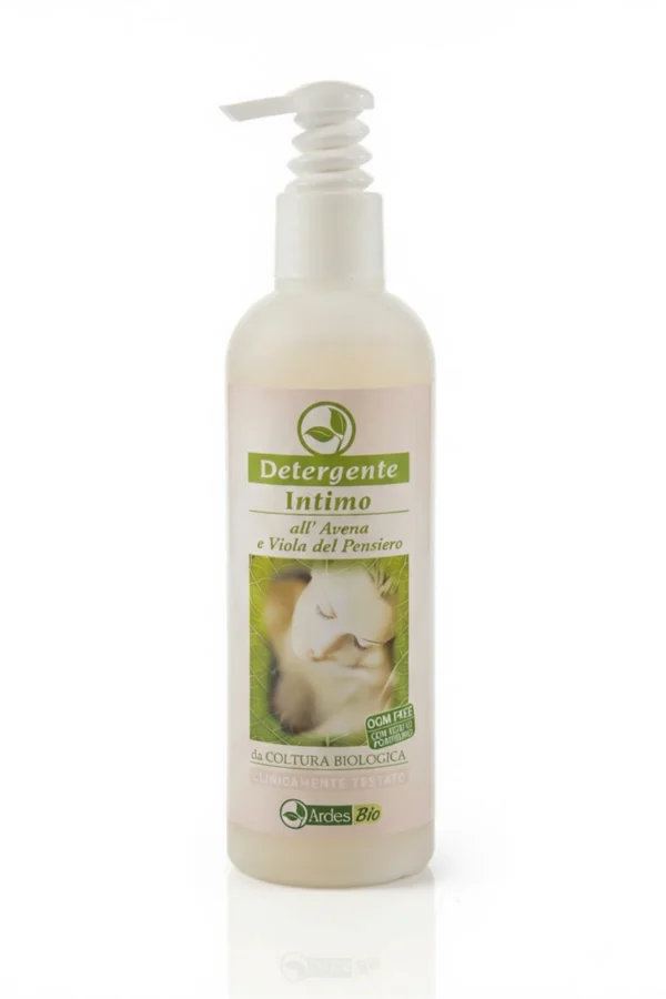Oatmeal and pansy intimate cleanser