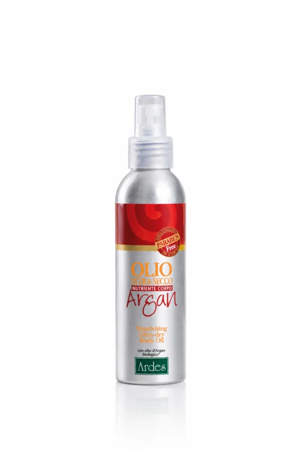 Ultra dry argan body spray