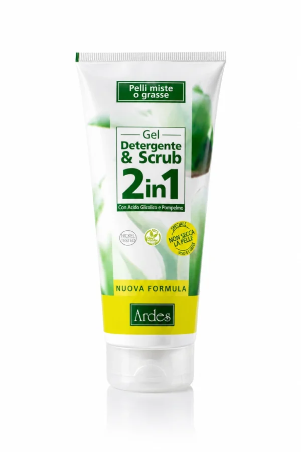 Gel scrub for oily skin