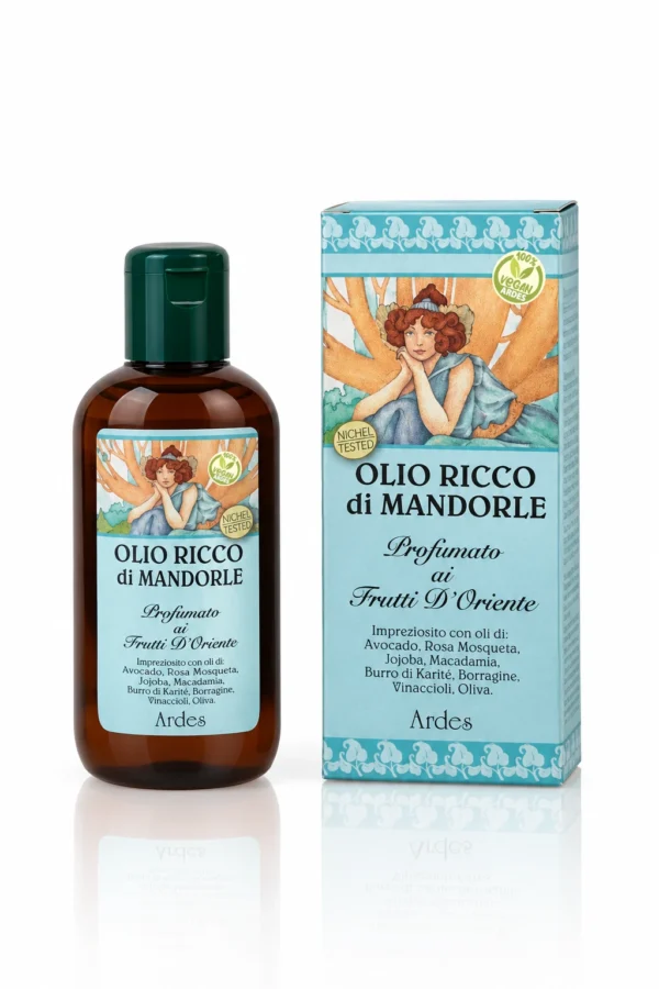 Olio ricco di mandorle prof frutti d'oriente