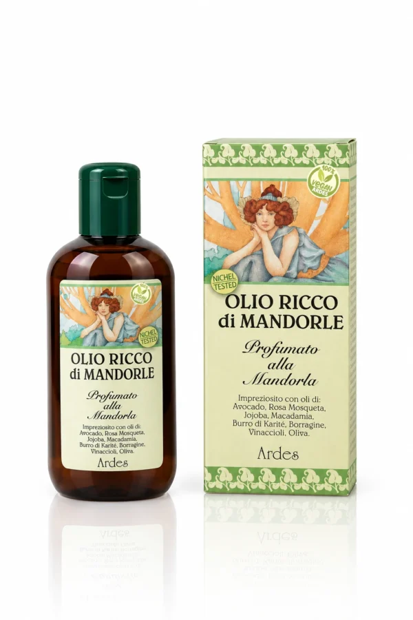 Olio ricco di mandorle prof mandorla