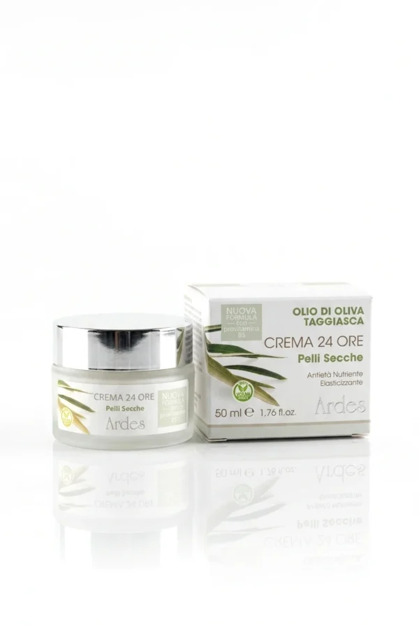 Crema pelli secche all'oliva con Provitamina B5